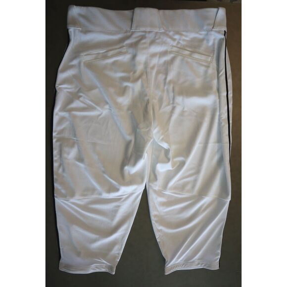 Nike BQ9021-106 Men's Sz XL White Vapor Select High Piped Baseball 3/4 Pants - Picture 2 of 9